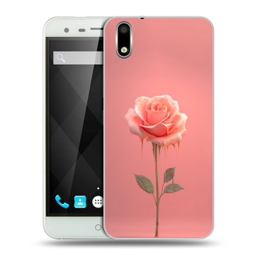 Пластиковый чехол на Ulefone Paris с принтом Розовая роза Пластиковый чехол на Ulefone Paris с принтом Розовая роза