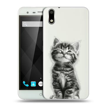 Пластиковый чехол на Ulefone Paris с принтом Котенок Пластиковый чехол на Ulefone Paris с принтом Котенок