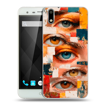 Пластиковый чехол на Ulefone Paris с принтом Модный принт Пластиковый чехол на Ulefone Paris с принтом Модный принт