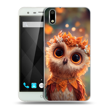 Пластиковый чехол на Ulefone Paris с принтом Милая сова Пластиковый чехол на Ulefone Paris с принтом Милая сова