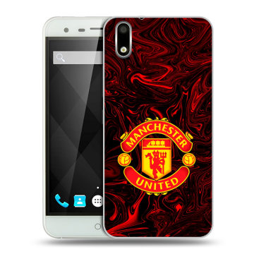 Пластиковый чехол на Ulefone Paris с принтом Manchester United Пластиковый чехол на Ulefone Paris с принтом Manchester United