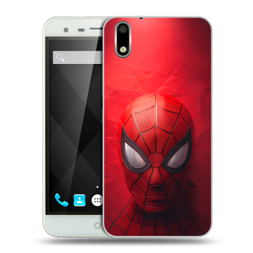 Пластиковый чехол на Ulefone Paris с принтом Spiderman Человек паук Пластиковый чехол на Ulefone Paris с принтом Spiderman Человек паук