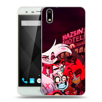 Пластиковый чехол на Ulefone Paris с принтом Hazbin Hotel Отель Хазбин Пластиковый чехол на Ulefone Paris с принтом Hazbin Hotel Отель Хазбин