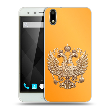 Пластиковый чехол на Ulefone Paris с принтом Герб Флаг России Пластиковый чехол на Ulefone Paris с принтом Герб Флаг России