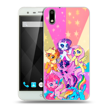 Пластиковый чехол на Ulefone Paris с принтом My little pony Дружба чудо Пластиковый чехол на Ulefone Paris с принтом My little pony Дружба чудо