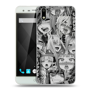 Пластиковый чехол на Ulefone Paris с принтом Ahegao Ахегао Аниме Пластиковый чехол на Ulefone Paris с принтом Ahegao Ахегао Аниме