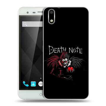 Пластиковый чехол на Ulefone Paris с принтом Death note Тетрадь смерти Пластиковый чехол на Ulefone Paris с принтом Death note Тетрадь смерти