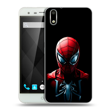 Пластиковый чехол на Ulefone Paris с принтом Spiderman Человек паук Пластиковый чехол на Ulefone Paris с принтом Spiderman Человек паук