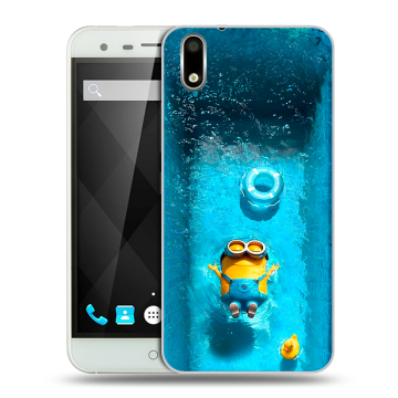 Пластиковый чехол на Ulefone Paris с принтом Миньоны Пластиковый чехол на Ulefone Paris с принтом Миньоны