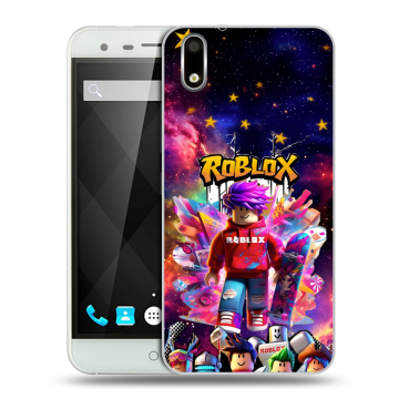 Пластиковый чехол на Ulefone Paris с принтом Roblox Роблокс Пластиковый чехол на Ulefone Paris с принтом Roblox Роблокс