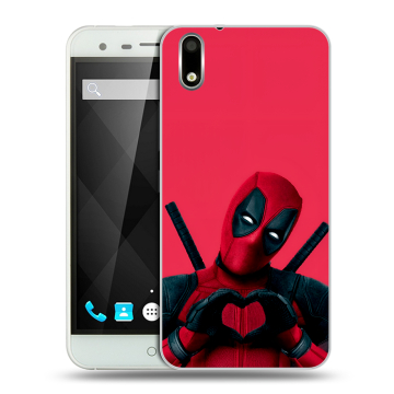 Пластиковый чехол на Ulefone Paris с принтом Дедпул Deadpool Пластиковый чехол на Ulefone Paris с принтом Дедпул Deadpool