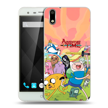 Пластиковый чехол на Ulefone Paris с принтом Adventure time Время приключений Пластиковый чехол на Ulefone Paris с принтом Adventure time Время приключений