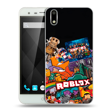 Пластиковый чехол на Ulefone Paris с принтом Roblox Роблокс Пластиковый чехол на Ulefone Paris с принтом Roblox Роблокс