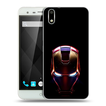Пластиковый чехол на Ulefone Paris с принтом IronMan Железный человек Пластиковый чехол на Ulefone Paris с принтом IronMan Железный человек