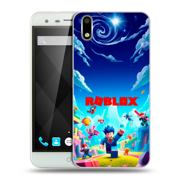 Пластиковый чехол на Ulefone Paris с принтом Roblox Роблокс Пластиковый чехол на Ulefone Paris с принтом Roblox Роблокс
