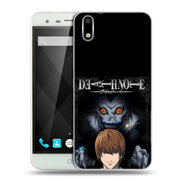 Пластиковый чехол на Ulefone Paris с принтом Death note Тетрадь смерти Пластиковый чехол на Ulefone Paris с принтом Death note Тетрадь смерти