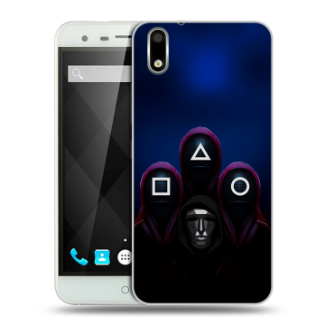 Пластиковый чехол на Ulefone Paris с принтом Игра Кальмара Пластиковый чехол на Ulefone Paris с принтом Игра Кальмара