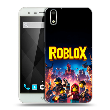 Пластиковый чехол на Ulefone Paris с принтом Roblox Роблокс Пластиковый чехол на Ulefone Paris с принтом Roblox Роблокс