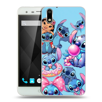 Пластиковый чехол на Ulefone Paris с принтом Лило и Стич Пластиковый чехол на Ulefone Paris с принтом Лило и Стич