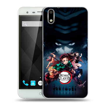Пластиковый чехол на Ulefone Paris с принтом Demon Slayer Клинок рассекающий демонов Пластиковый чехол на Ulefone Paris с принтом Demon Slayer Клинок рассекающий демонов