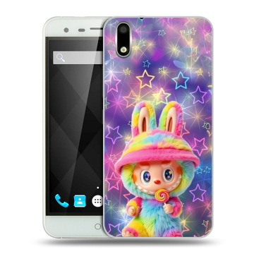Пластиковый чехол на Ulefone Paris с принтом Labubu Лабубу Пластиковый чехол на Ulefone Paris с принтом Labubu Лабубу