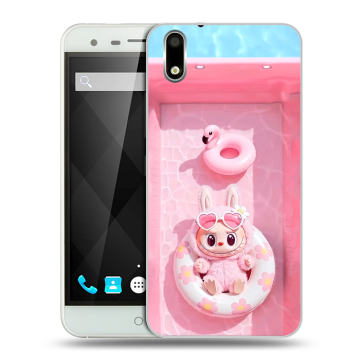 Пластиковый чехол на Ulefone Paris с принтом Labubu Лабубу Пластиковый чехол на Ulefone Paris с принтом Labubu Лабубу