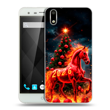 Пластиковый чехол на Ulefone Paris с принтом Новый год Пластиковый чехол на Ulefone Paris с принтом Новый год
