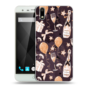 Пластиковый чехол на Ulefone Paris с принтом Новый год Пластиковый чехол на Ulefone Paris с принтом Новый год