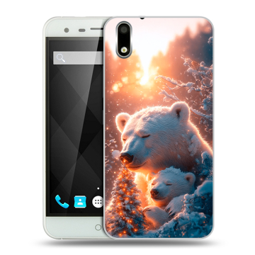 Пластиковый чехол на Ulefone Paris с принтом Новый год Пластиковый чехол на Ulefone Paris с принтом Новый год