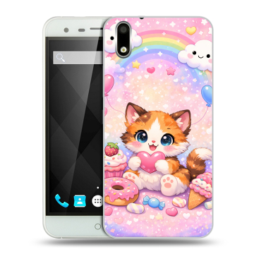 Пластиковый чехол на Ulefone Paris с принтом для девочек Пластиковый чехол на Ulefone Paris с принтом для девочек