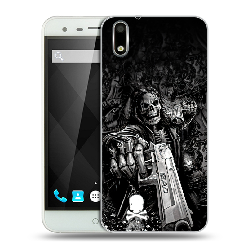 Пластиковый чехол на Ulefone Paris с принтом Скелет Пластиковый чехол на Ulefone Paris с принтом Скелет