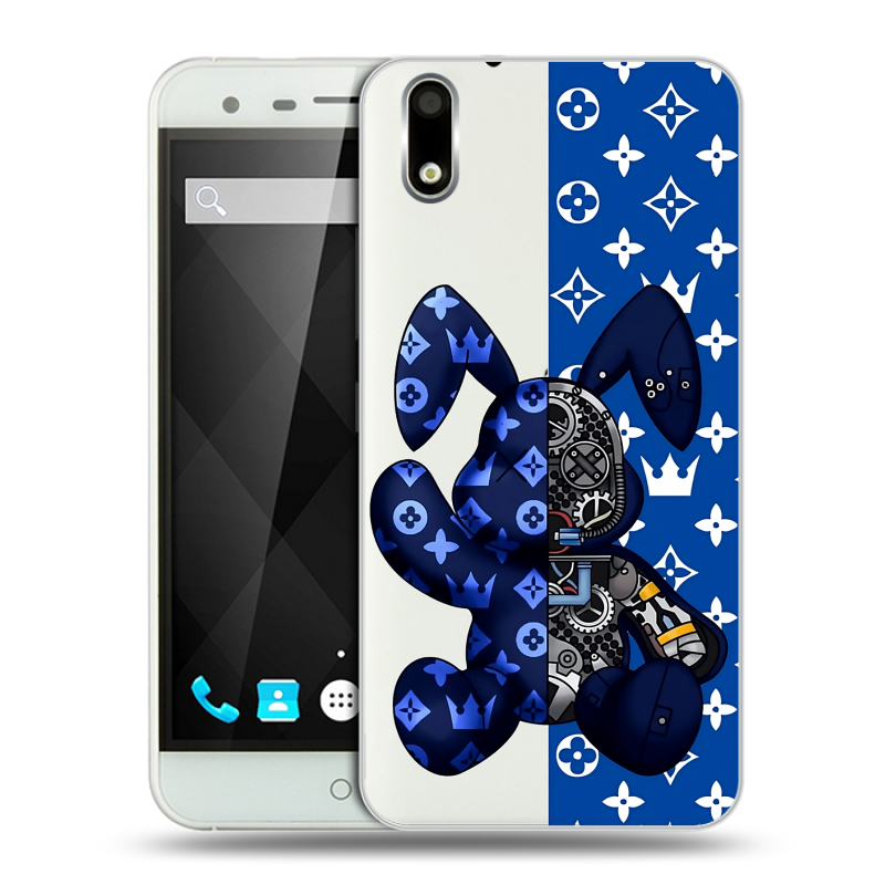 Пластиковый чехол на Ulefone Paris с принтом Луи робот Пластиковый чехол на Ulefone Paris с принтом Луи робот