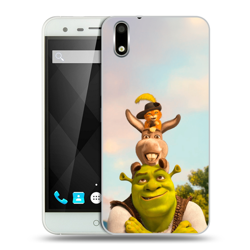Пластиковый чехол на Ulefone Paris с принтом Шрек Shrek Пластиковый чехол на Ulefone Paris с принтом Шрек Shrek