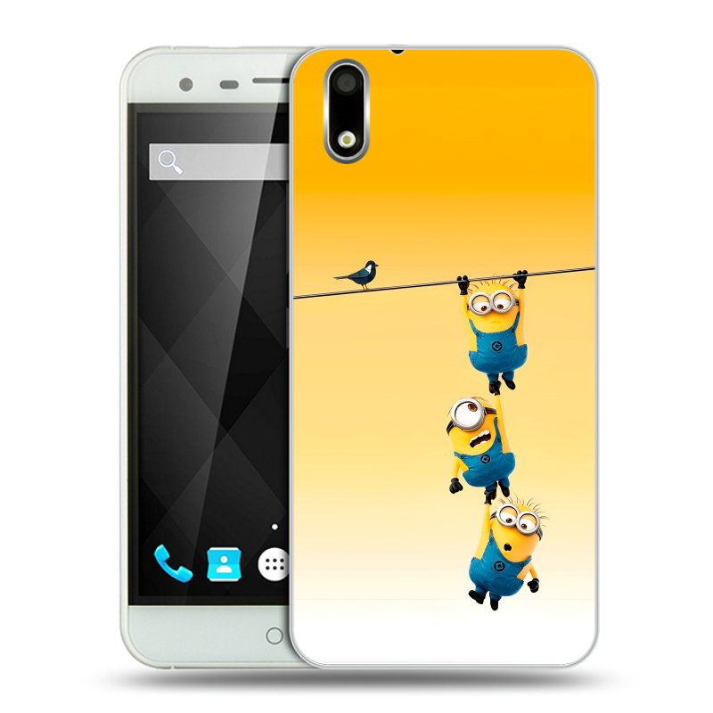 Пластиковый чехол на Ulefone Paris с принтом Миньоны Пластиковый чехол на Ulefone Paris с принтом Миньоны