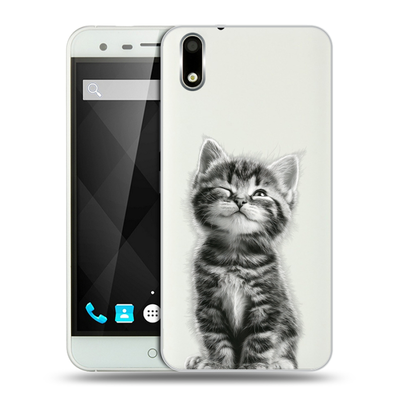 Пластиковый чехол на Ulefone Paris с принтом Котенок Пластиковый чехол на Ulefone Paris с принтом Котенок