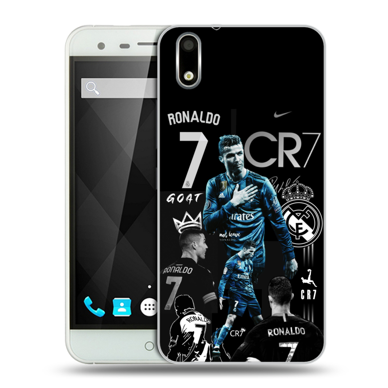 Пластиковый чехол на Ulefone Paris с принтом Реал Роналдо Пластиковый чехол на Ulefone Paris с принтом Реал Роналдо