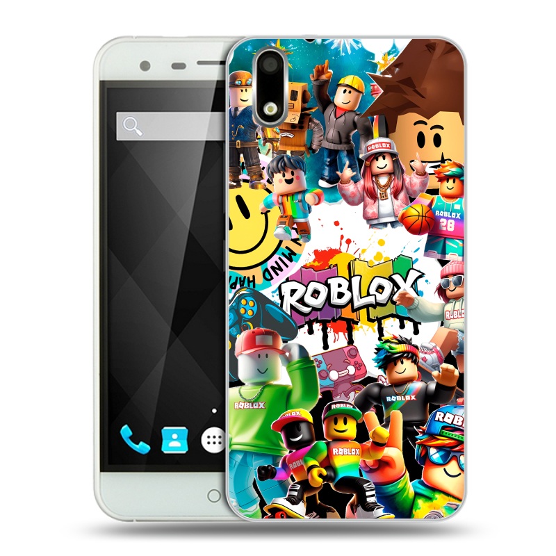 Пластиковый чехол на Ulefone Paris с принтом Roblox Роблокс Пластиковый чехол на Ulefone Paris с принтом Roblox Роблокс