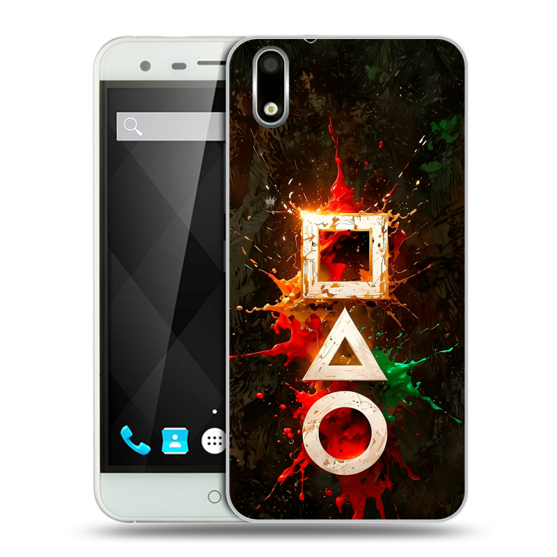 Пластиковый чехол на Ulefone Paris с принтом Squid Game Игра кальмара Пластиковый чехол на Ulefone Paris с принтом Squid Game Игра кальмара