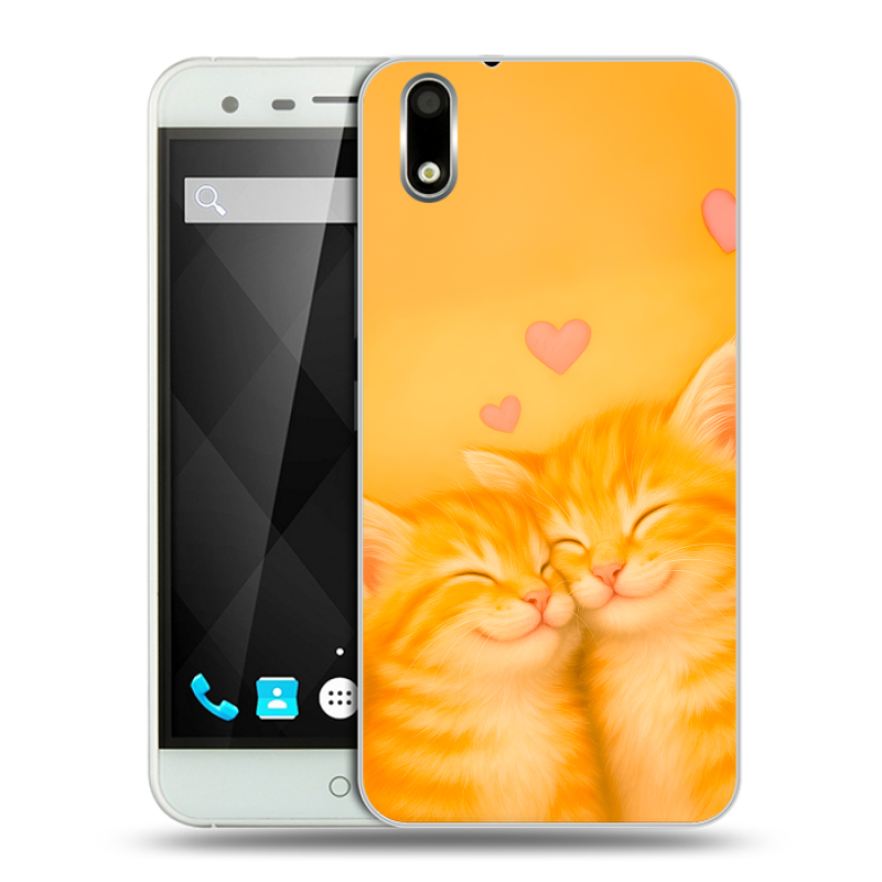 Пластиковый чехол на Ulefone Paris с принтом Милые котята Пластиковый чехол на Ulefone Paris с принтом Милые котята
