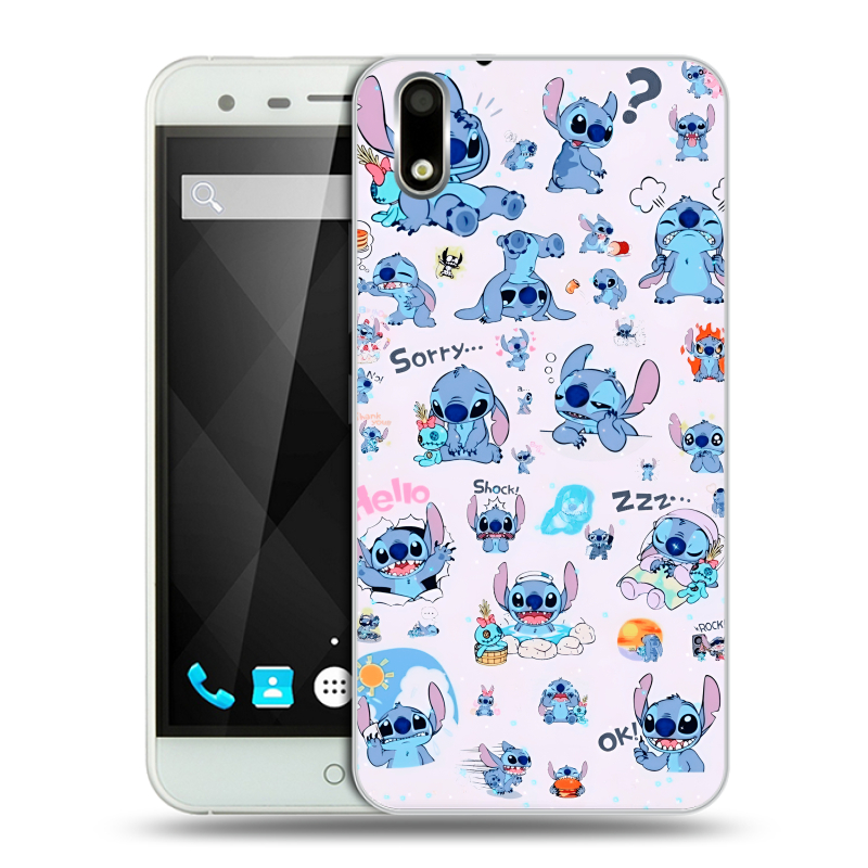 Пластиковый чехол на Ulefone Paris с принтом Лило и Стич Пластиковый чехол на Ulefone Paris с принтом Лило и Стич