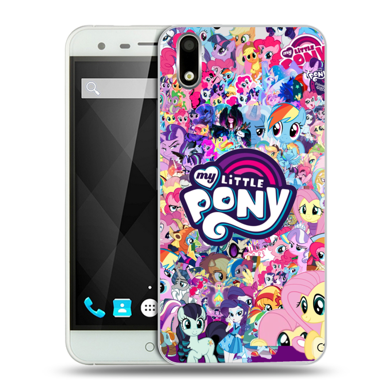 Пластиковый чехол на Ulefone Paris с принтом My little pony Дружба чудо Пластиковый чехол на Ulefone Paris с принтом My little pony Дружба чудо
