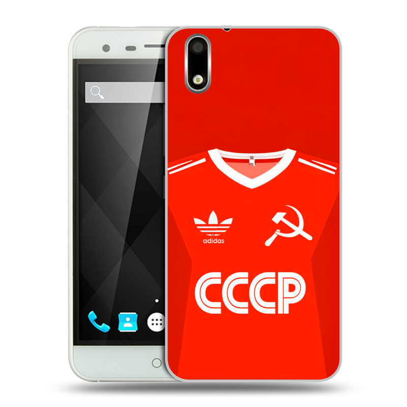 Пластиковый чехол на Ulefone Paris с принтом Флаг Герб СССР Пластиковый чехол на Ulefone Paris с принтом Флаг Герб СССР