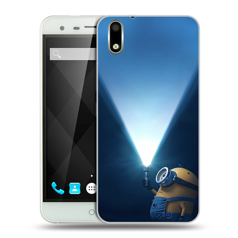 Пластиковый чехол на Ulefone Paris с принтом Миньоны Пластиковый чехол на Ulefone Paris с принтом Миньоны