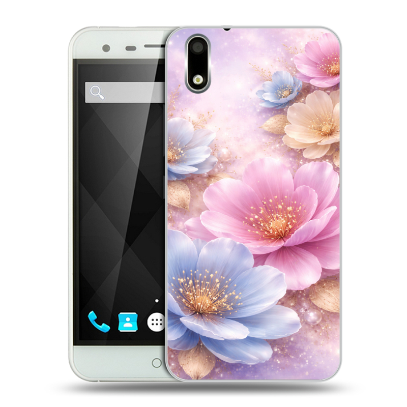 Пластиковый чехол на Ulefone Paris с принтом женский Пластиковый чехол на Ulefone Paris с принтом женский