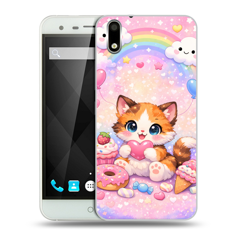 Пластиковый чехол на Ulefone Paris с принтом для девочек Пластиковый чехол на Ulefone Paris с принтом для девочек