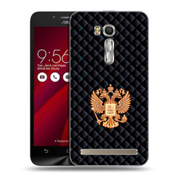 Пластиковый чехол на ASUS Zenfone Go 5.5 с принтом Герб России принт Пластиковый чехол на ASUS Zenfone Go 5.5 с принтом Герб России принт