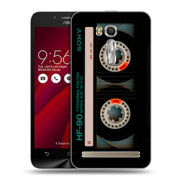 Пластиковый чехол на ASUS Zenfone Go 5.5 с принтом Кассета Пластиковый чехол на ASUS Zenfone Go 5.5 с принтом Кассета
