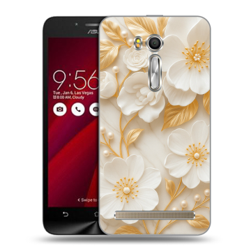 Пластиковый чехол на ASUS Zenfone Go 5.5 с принтом Цветы Пластиковый чехол на ASUS Zenfone Go 5.5 с принтом Цветы
