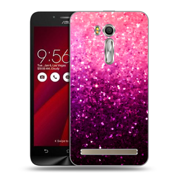Пластиковый чехол на ASUS Zenfone Go 5.5 с принтом Блестки Пластиковый чехол на ASUS Zenfone Go 5.5 с принтом Блестки