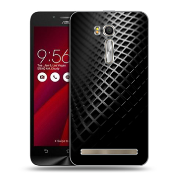Пластиковый чехол на ASUS Zenfone Go 5.5 с принтом Текстура металла Пластиковый чехол на ASUS Zenfone Go 5.5 с принтом Текстура металла